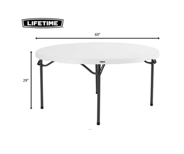 60" Round Heavy-Duty Table - Image 3