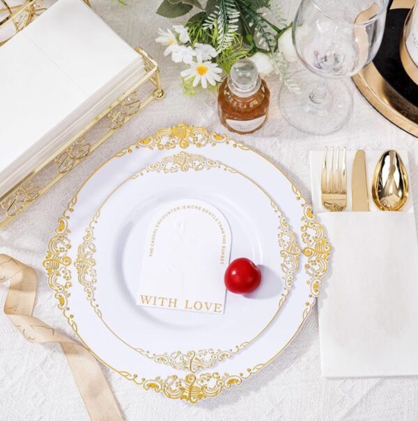 Pack Gold Sleek Modern Utensil Set